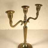 Golden metal chandelier