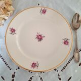 6 mismatched old dessert plates