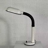 Vintage white articulated desk lamp