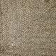 Brown flat-woven jute Indian rug, 1970.