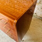 Vintage chest of drawers with 4 drawers by Capelle, circa 60's