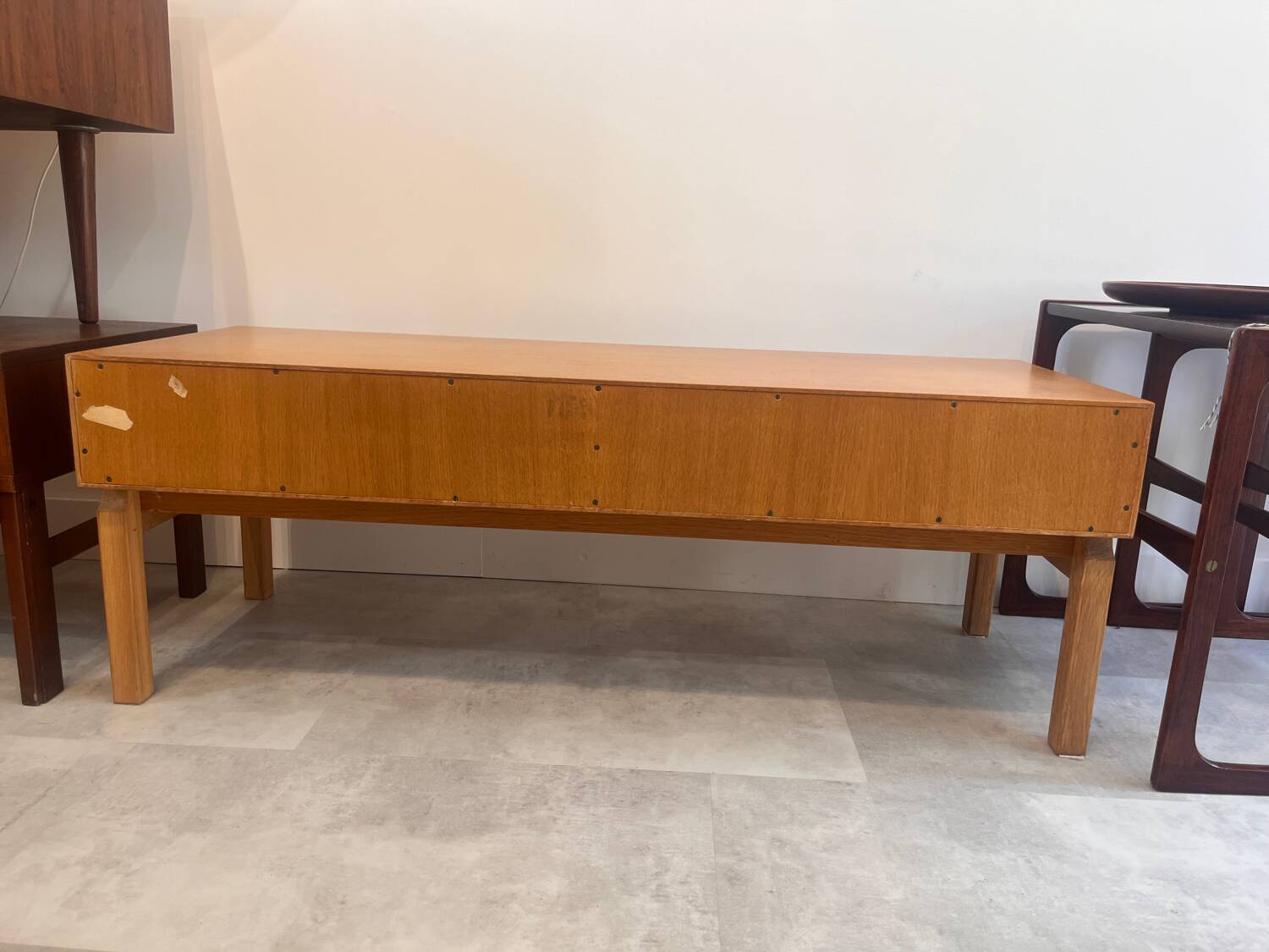 Light oak coffee table by marian grabinski ikea