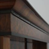 Biedermeier Armoire, Walnut Veneer and Full Columns, Austria, circa 1820