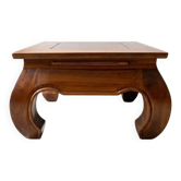 Table basse traditionnelle marron en bois
