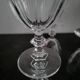 4 button-foot aperitif glasses model Rambouillet Christal d'Arques