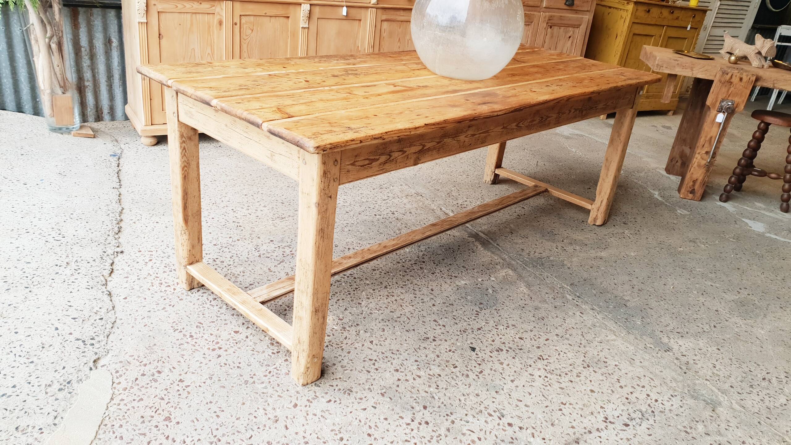 Antique farmhouse table