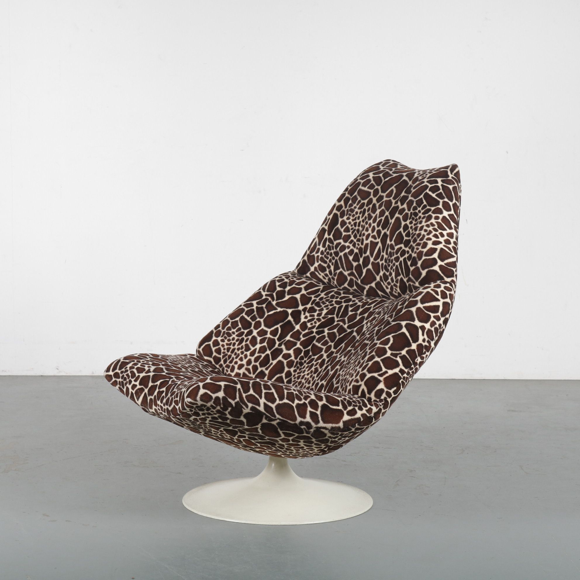 Swivel lounge chair by Geoffrey Harcourt for Artifort, Netherlands 1960