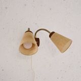 Scandinavian wall light with two light points