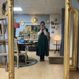 Miroir en bois doré Napoléon III 186x119cm