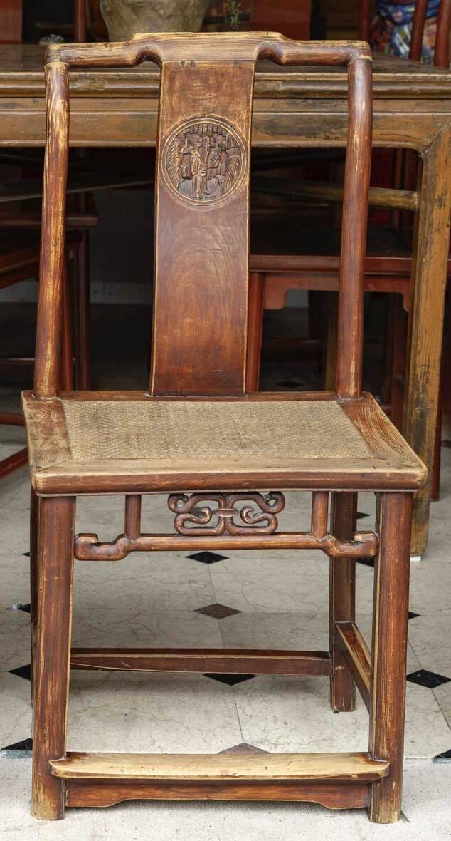 Antique Chinese Linhai chair