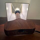 Lampe bois à poser artisanal