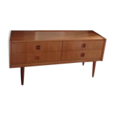 Commode enfilade scandinave vintage en teck