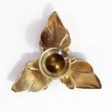 Vintage brass candle holder