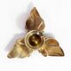 Vintage brass candle holder