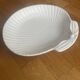Elegant set of 6 dessert or starter plates in glazed earthenware.