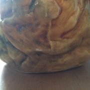 Soup cob of ceramic corn slurry vintage