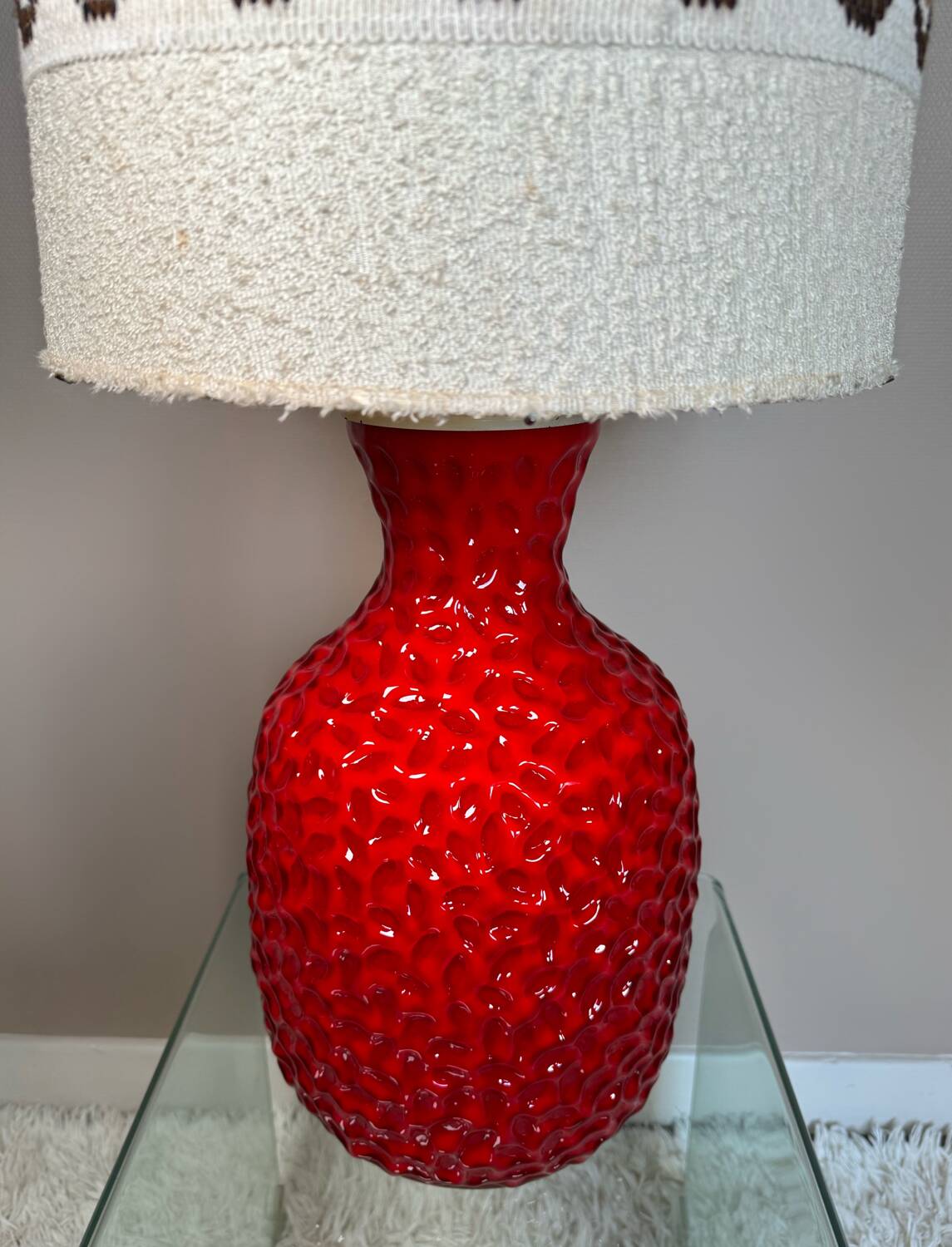 Murano glass lamp 60s/70s