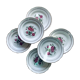 6 assiettes plates