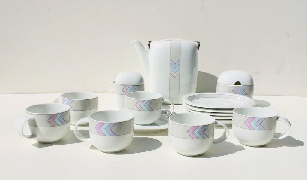 Coffee service Suomi by Timo Sarpaneva for Rosenthal. Vintage 80s.