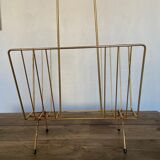 Vintage brass magazine door