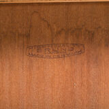 Large Rosewood Sideboard by Henning Kjaernulf for Bruno Hansen, 1950s