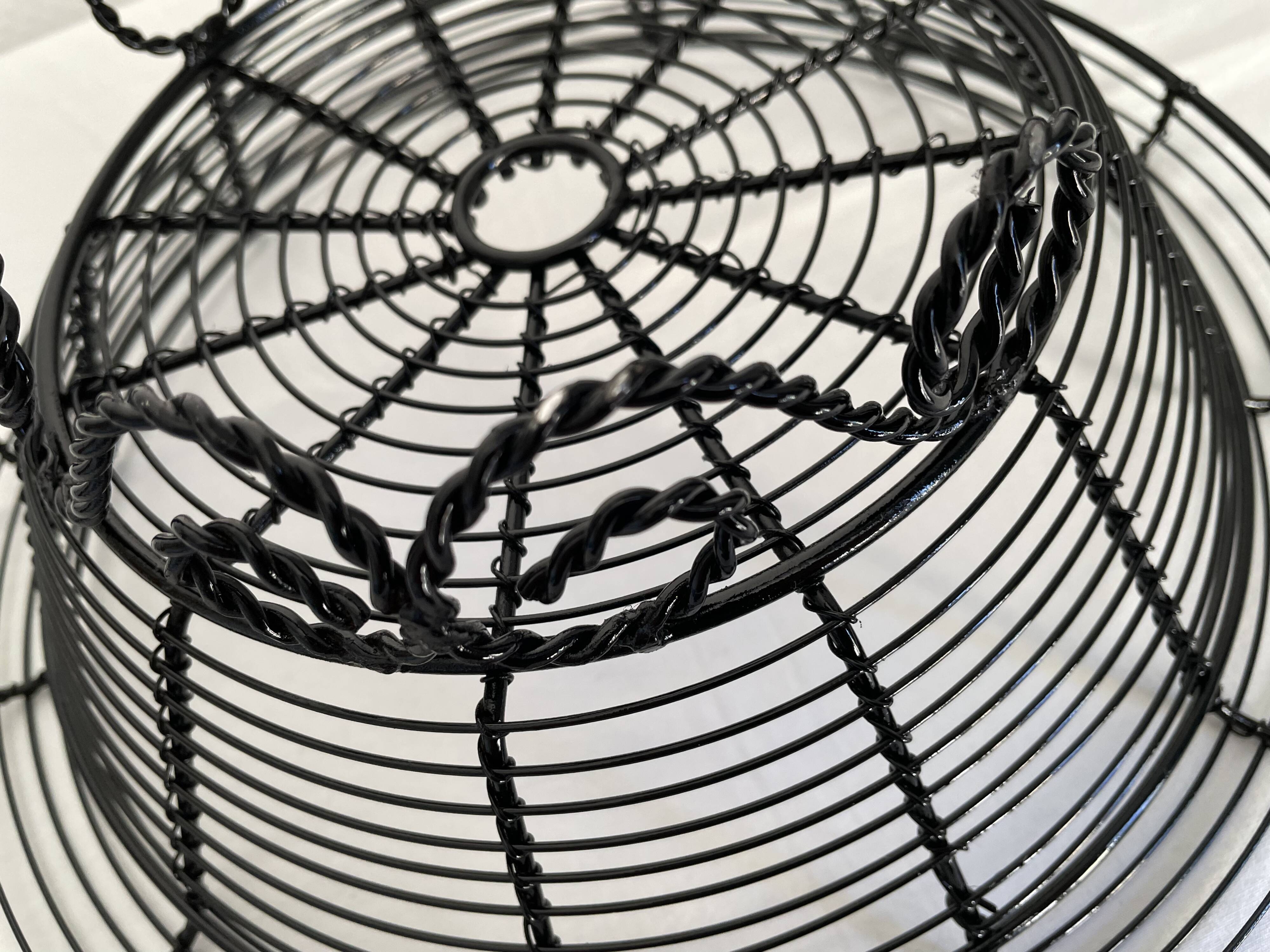 Wired metal basket