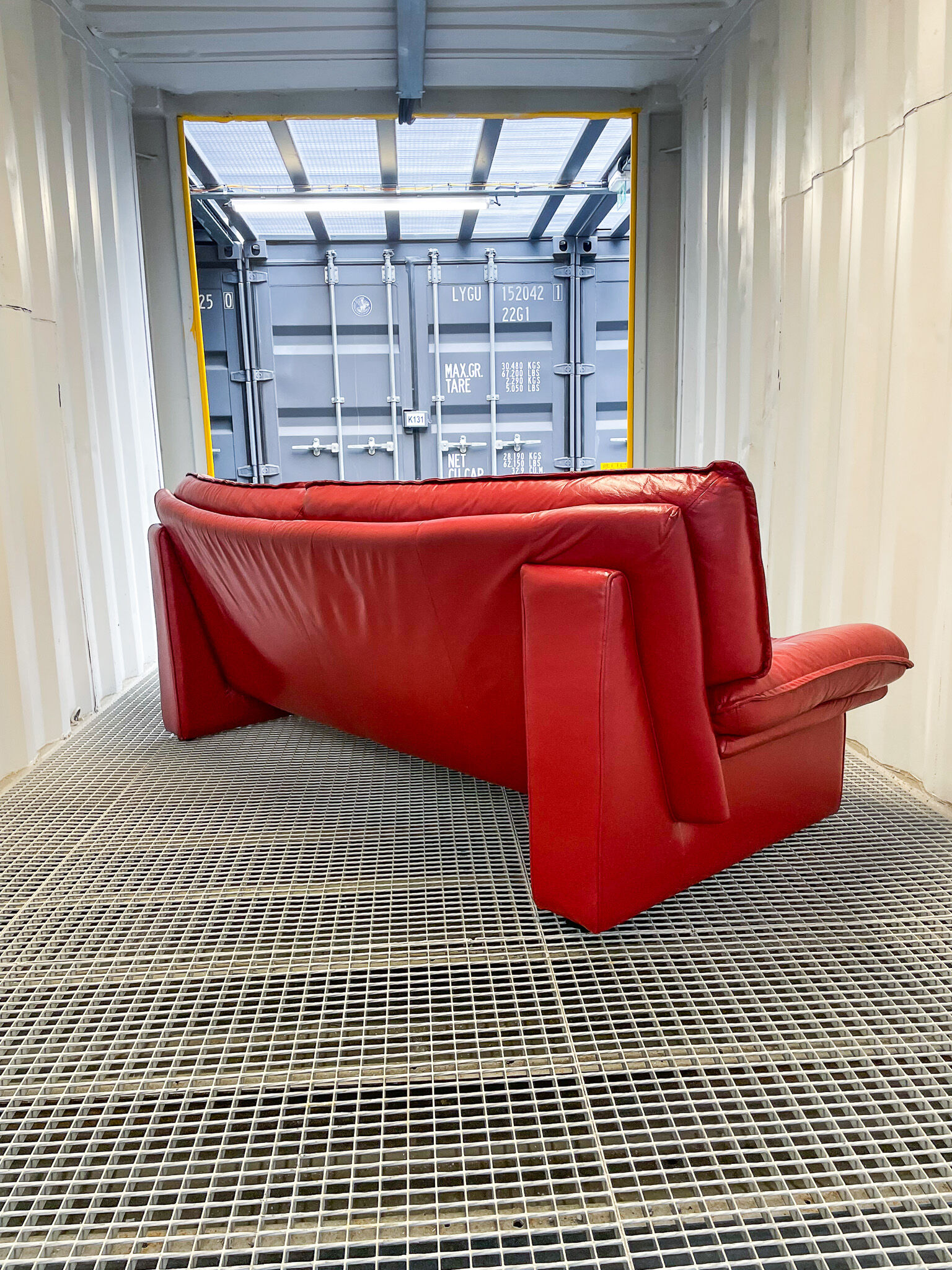 Nicoletti Salotti - 3-seater leather sofa