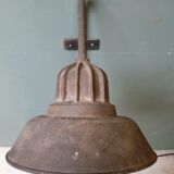 Old cast iron street lamp from France