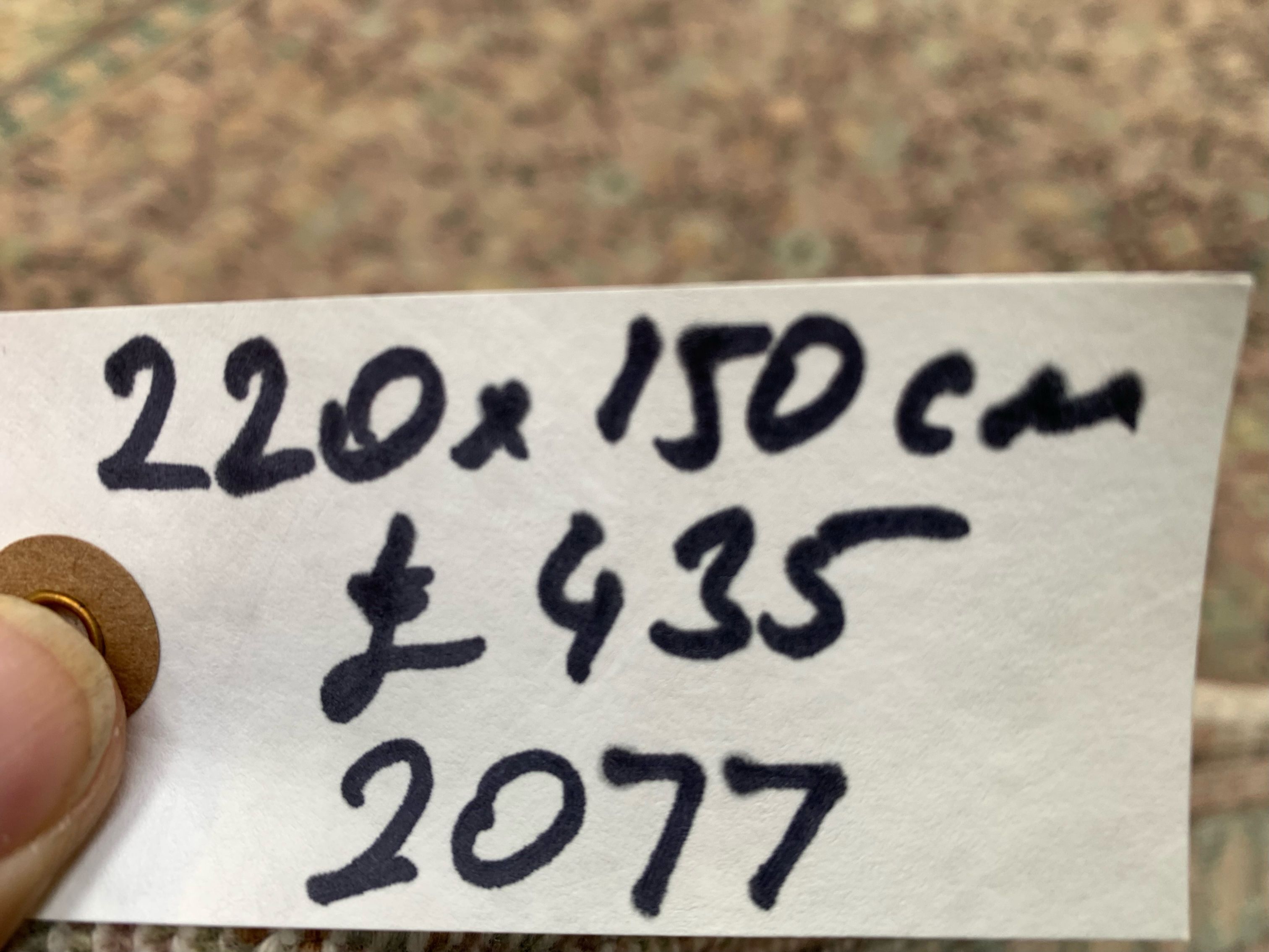 Vintage turkish rug 220x150 cm carpet central anatolian