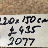 Vintage turkish rug 220x150 cm carpet central anatolian