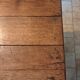 19th century farm table in solid oak