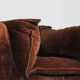 Vintage Italian brown armchair 1970s