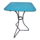 Square bistro table in painted metal n°1