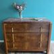 Art deco dresser, top pink marble 30s
