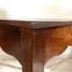 Table d'appoint carré en acajou 1970