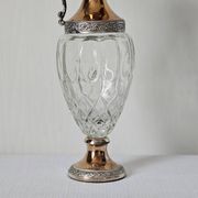 Carafe Italienne métal argenté vintage