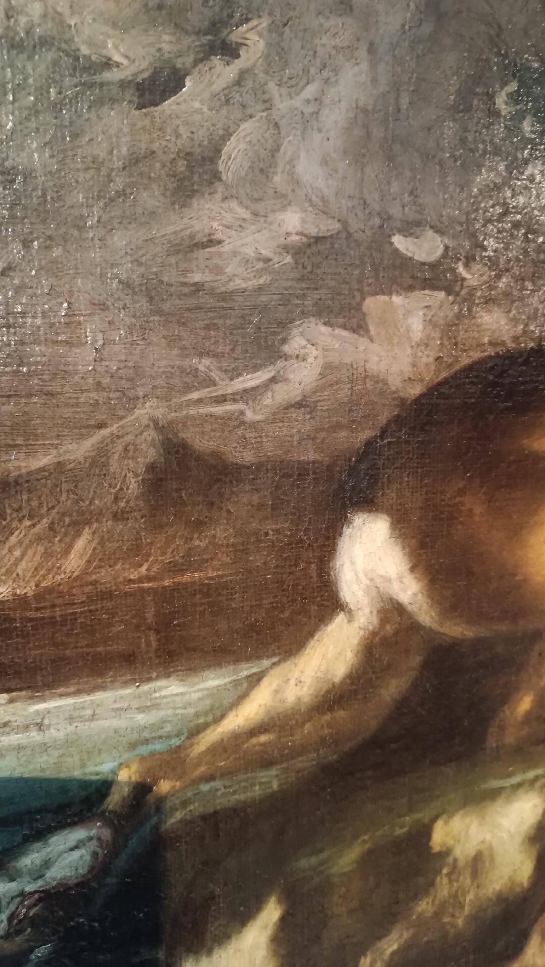 Antique Painting from the 17th Century Flemish School