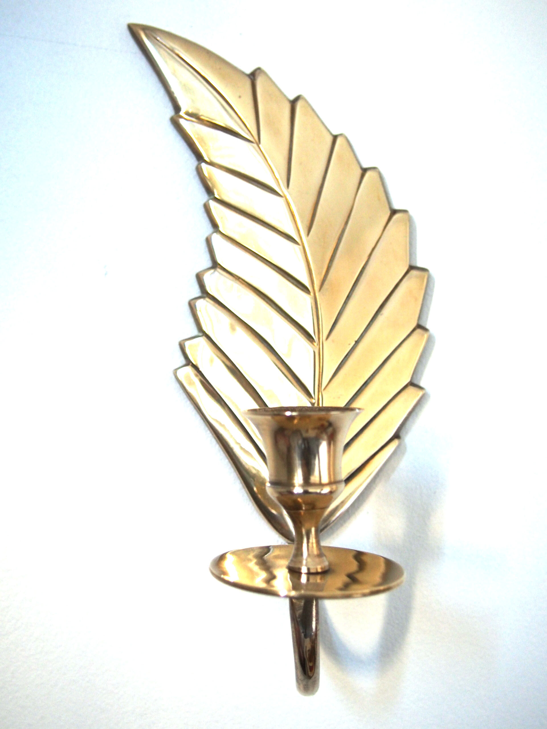 Candlestick sheet gold brass