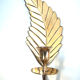 Candlestick sheet gold brass