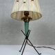 Vintage French tripod lamp