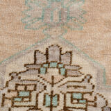 1x3 Oriental Vintage Door Mat Rug, 38x94Cm