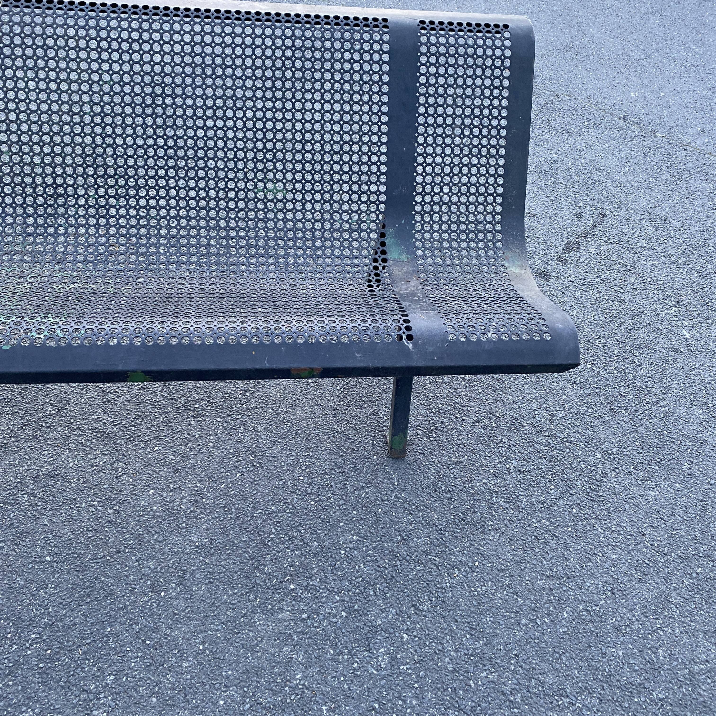 Public garden bench 1950