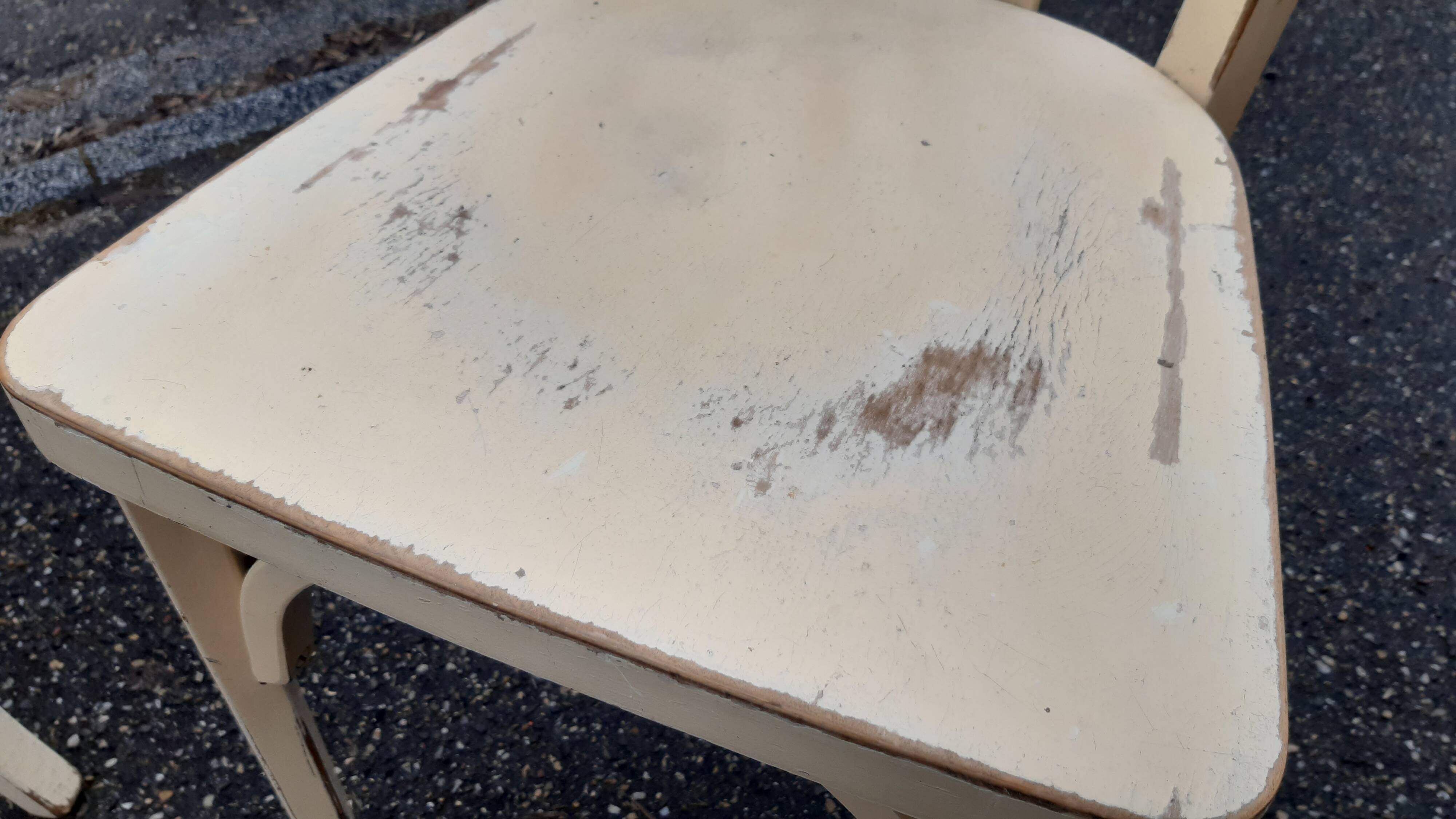 Chaises bistrot campagne shabby chic