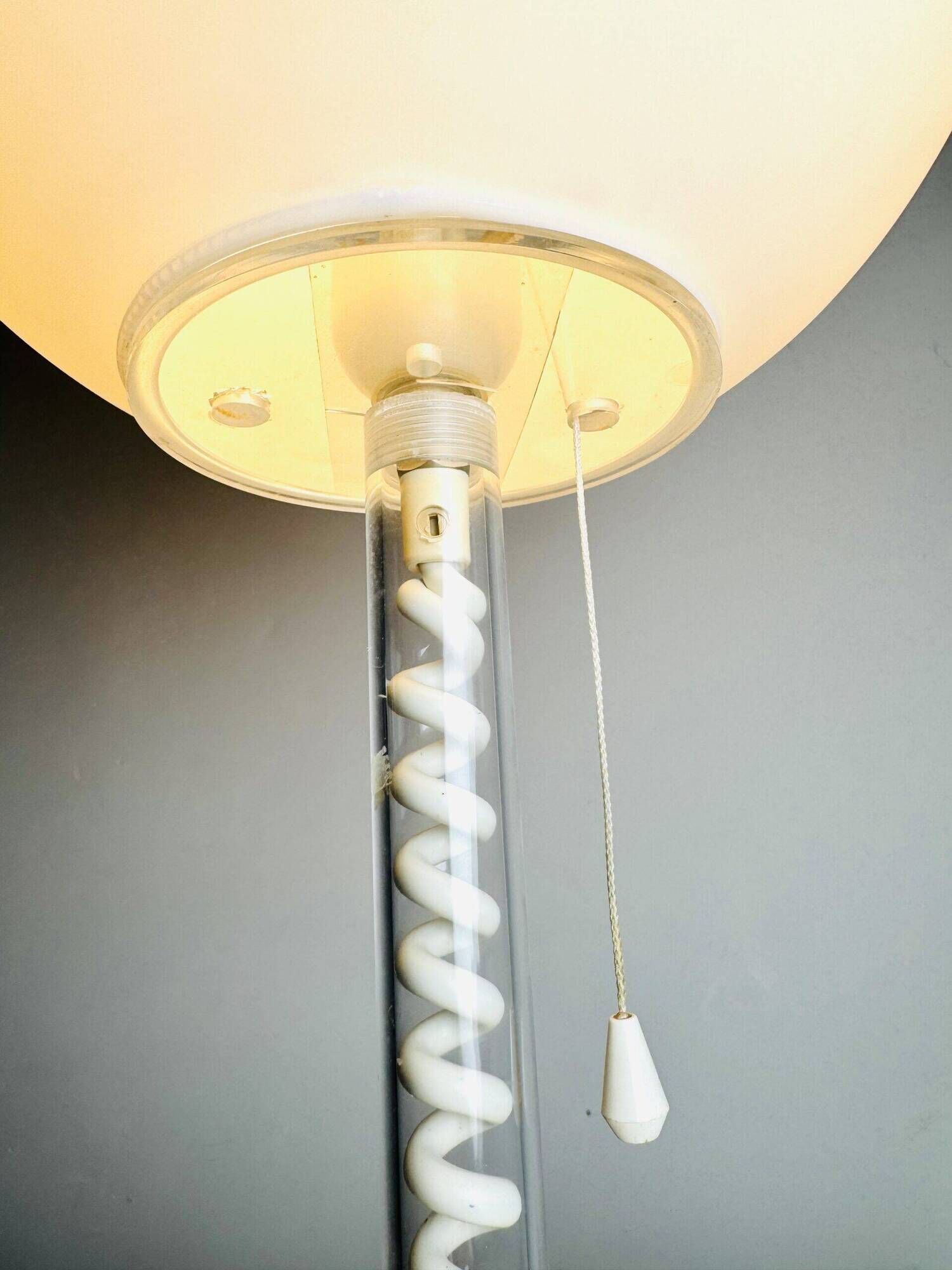 Milky Glass Sphere Table Lamp By Harco Loor For Harco Loor Design, The Netherlands 1980S
