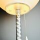 Milky Glass Sphere Table Lamp By Harco Loor For Harco Loor Design, The Netherlands 1980S