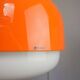 Rare lampe à pendentif Méduse XXL orange de Guzzini, années 1970