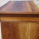 Antique Louis Philippe chest of drawers in solid walnut.