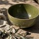 Glazed stoneware salad bowl Poterie du Der