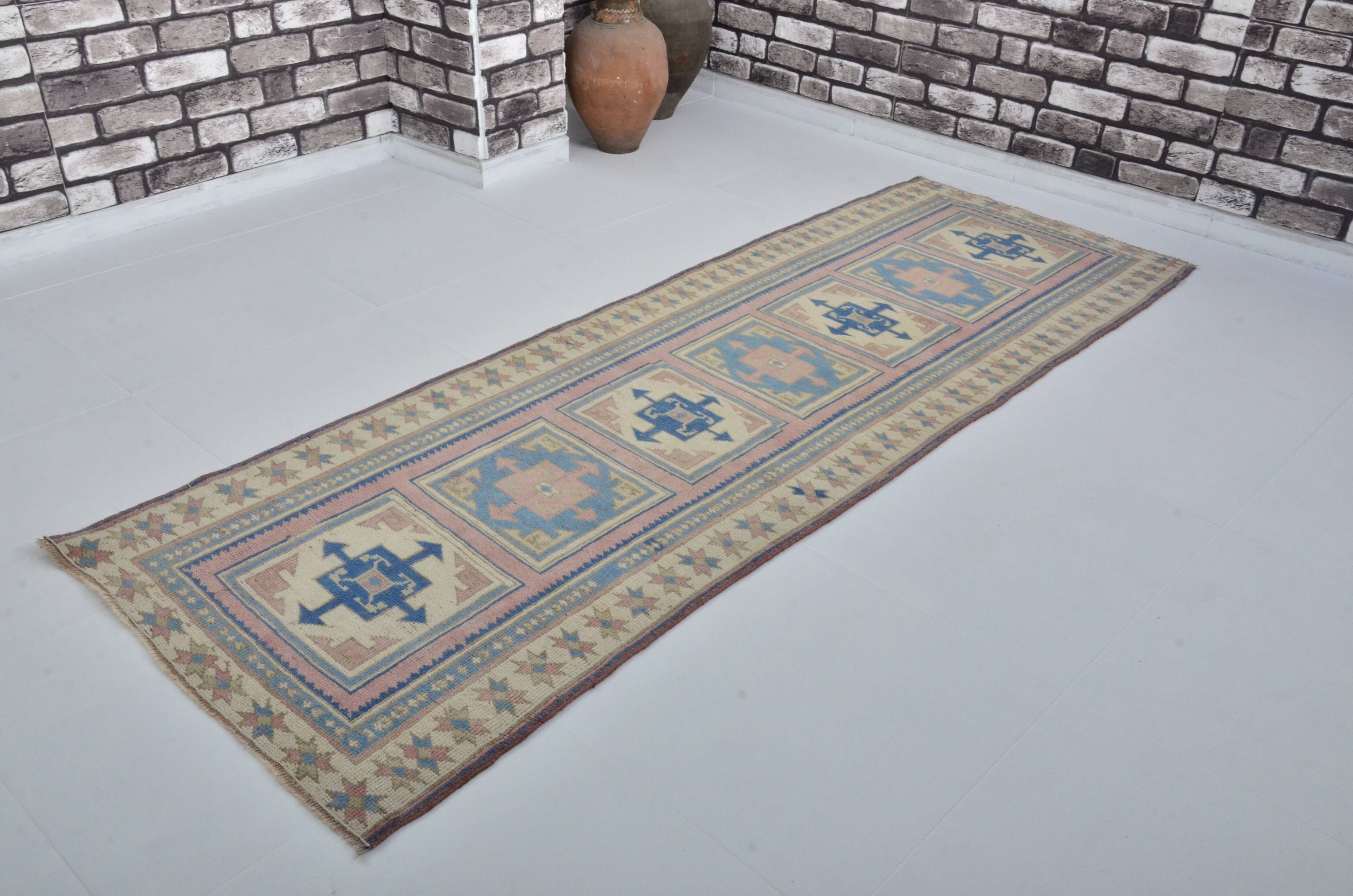 Vintage Oushak Runner Rug sku 3540