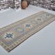 Vintage Oushak Runner Rug sku 3540